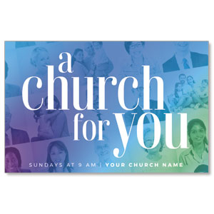 Church For You Color Wash 4/4 ImpactCards