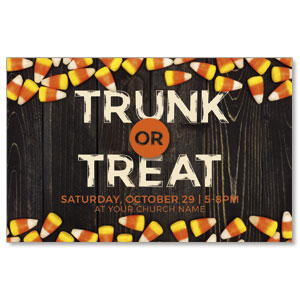 Trunk Or Treat Candy Corn 4/4 ImpactCards