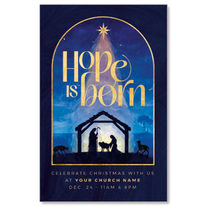 Hope Is Born Nativity 4/4 ImpactCards