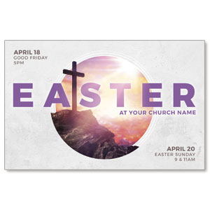 Circle Easter Cross 4/4 ImpactCards