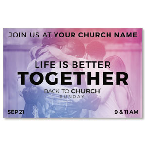 BTCS Life Is Better Together 4/4 ImpactCards