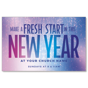 Fresh Start New Year 4/4 ImpactCards