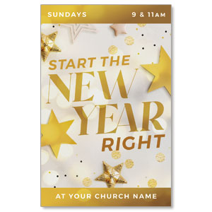 New Year Stars 4/4 ImpactCards