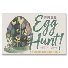 Egg Hunt Flower Design 