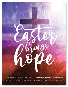 Easter Brings Hope Cross ImpactMailers