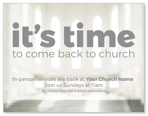 It's Time Church ImpactMailers