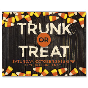 Trunk Or Treat Candy Corn ImpactMailers