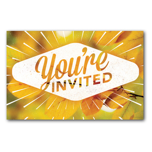 Invited Burst Medium InviteCards