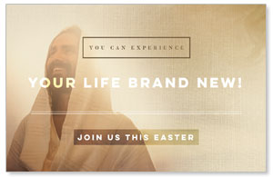 Easter Life Brand New Medium InviteCards