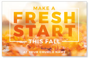 Fresh Start Fall Medium InviteCards