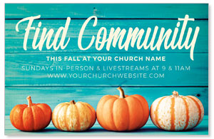 Find Community Pumpkins Medium InviteCards