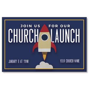 Church Launch Medium InviteCards