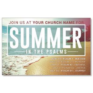 Summer in the Psalms Medium InviteCards