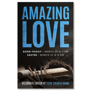 Amazing Love Easter Medium InviteCards