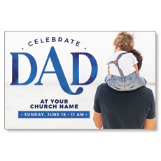 Celebrate Dad Son 