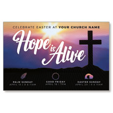 Hope Is Alive Sunrise Cross 