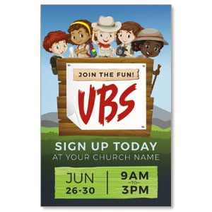 Adventure Kids VBS Medium InviteCards
