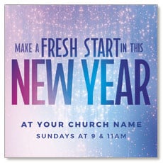 Fresh Start New Year 