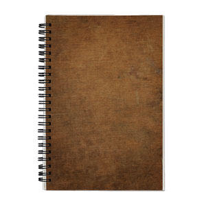 Antique Brown Bible Study SOAP Journal & Planner