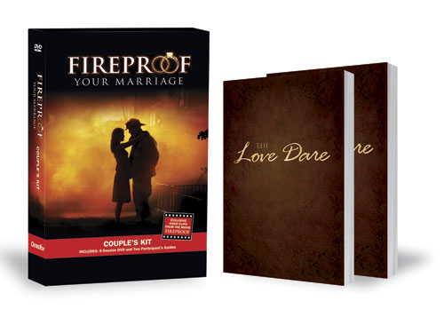 Small Groups, Fireproof and Love Dare, Love Dare & Couple's Study Bundle