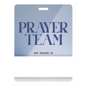 Light and Shadow Prayer Team Name Badges