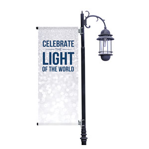 Sparkle Celebrate Light Light Pole Banners