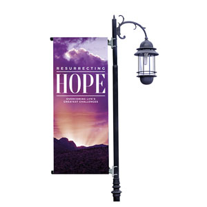Resurrecting Hope Light Pole Banners