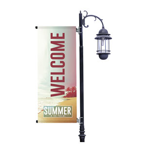Summer in the Psalms Light Pole Banners
