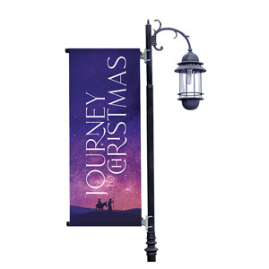 Journey to Christmas Light Pole Banners