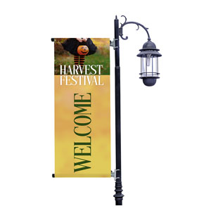 Harvest Festival Child Light Pole Banners
