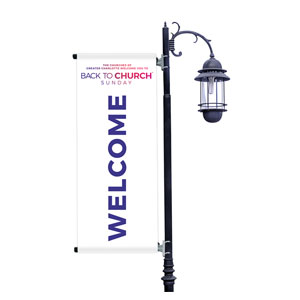 CityReach Charlotte BTC Light Pole Banners