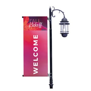 Fall Kickoff Leaf Light Pole Banners