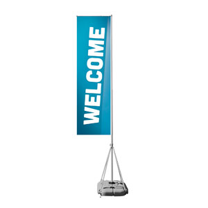 Family Welcome Mega Flag