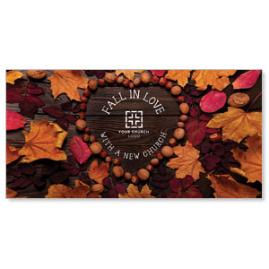 Fall in Love 11" x 5.5" Oversized Postcards