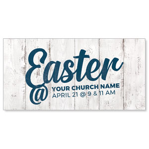 Easter At White Wood 11" x 5.5" Oversized Postcards