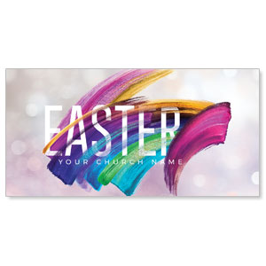Shimmer Stroke Easter 11" x 5.5" Oversized Postcards