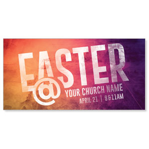 Easter At Color Scuff 11" x 5.5" Oversized Postcards