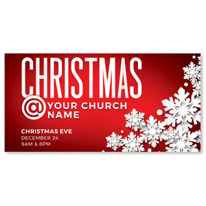 Christmas At Red 11" x 5.5" Oversized Postcards