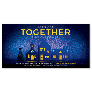 Together This Christmas 11" x 5.5" Oversized Postcards