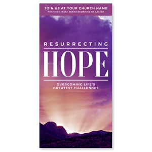 Resurrecting Hope 11" x 5.5" Oversized Postcards