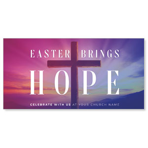 Easter Hope Sunrise 11" x 5.5" Oversized Postcards