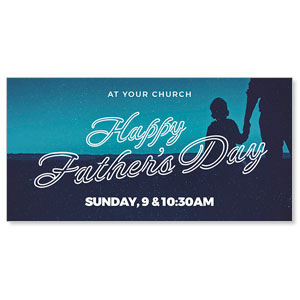 CMU Father's Day 11" x 5.5" Oversized Postcards