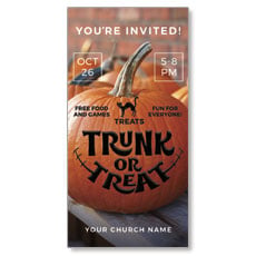 Trunk or Treat Pumpkin Carving 