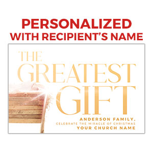 Greatest Gift Nativity Personalized IC