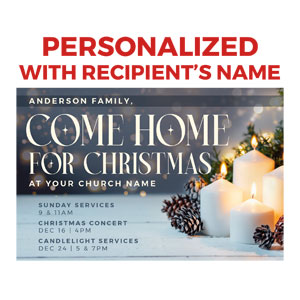 Come Home for Christmas Personalized IC