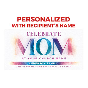 Celebrate Mom Powder Personalized OP