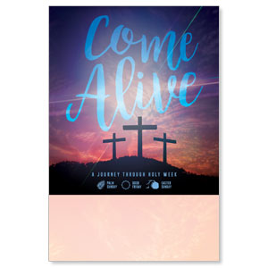 Come Alive Easter Journey Posters