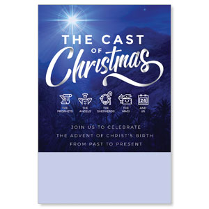 The Cast of Christmas Posters
