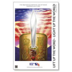National Day of Prayer 2024 Theme Small Poster 