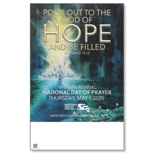 National Day of Prayer 2025 Theme Large Poster Posters